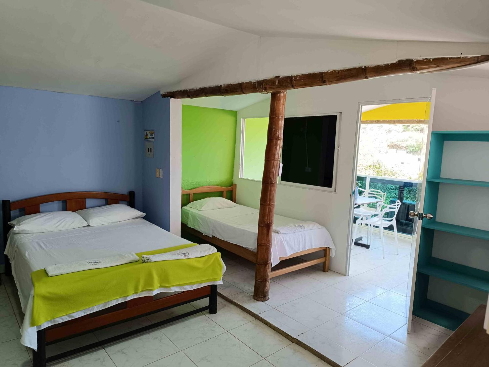 Tayrona Colors Hostel Taganga Exterior foto